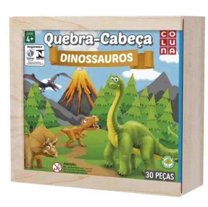 QUEBRA CABECA MADEIRA DINO